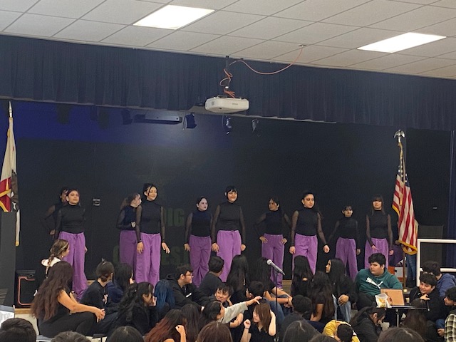 Spartan Dance Team Performs